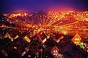 Lichterfest in Pottenstein 1996